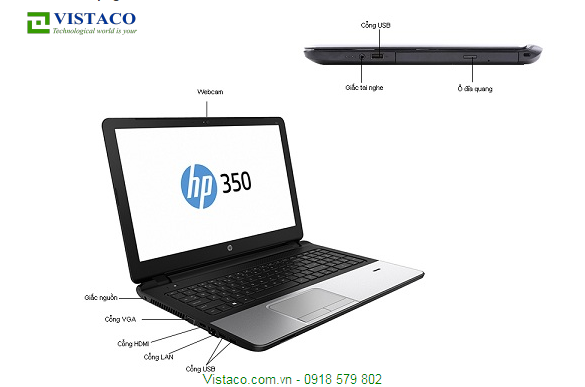Máy tính laptop HP 350_L3J11PA 