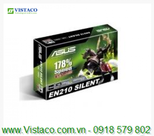 CARD VGA ASUS ENGT210 SILENT/DI/1GD3/V2 1GB