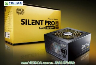 Nguồn 800W Cooler Master    V2.3 SILENT PRO GOLD